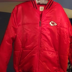 Reebok Chiefs Varsity Coat L